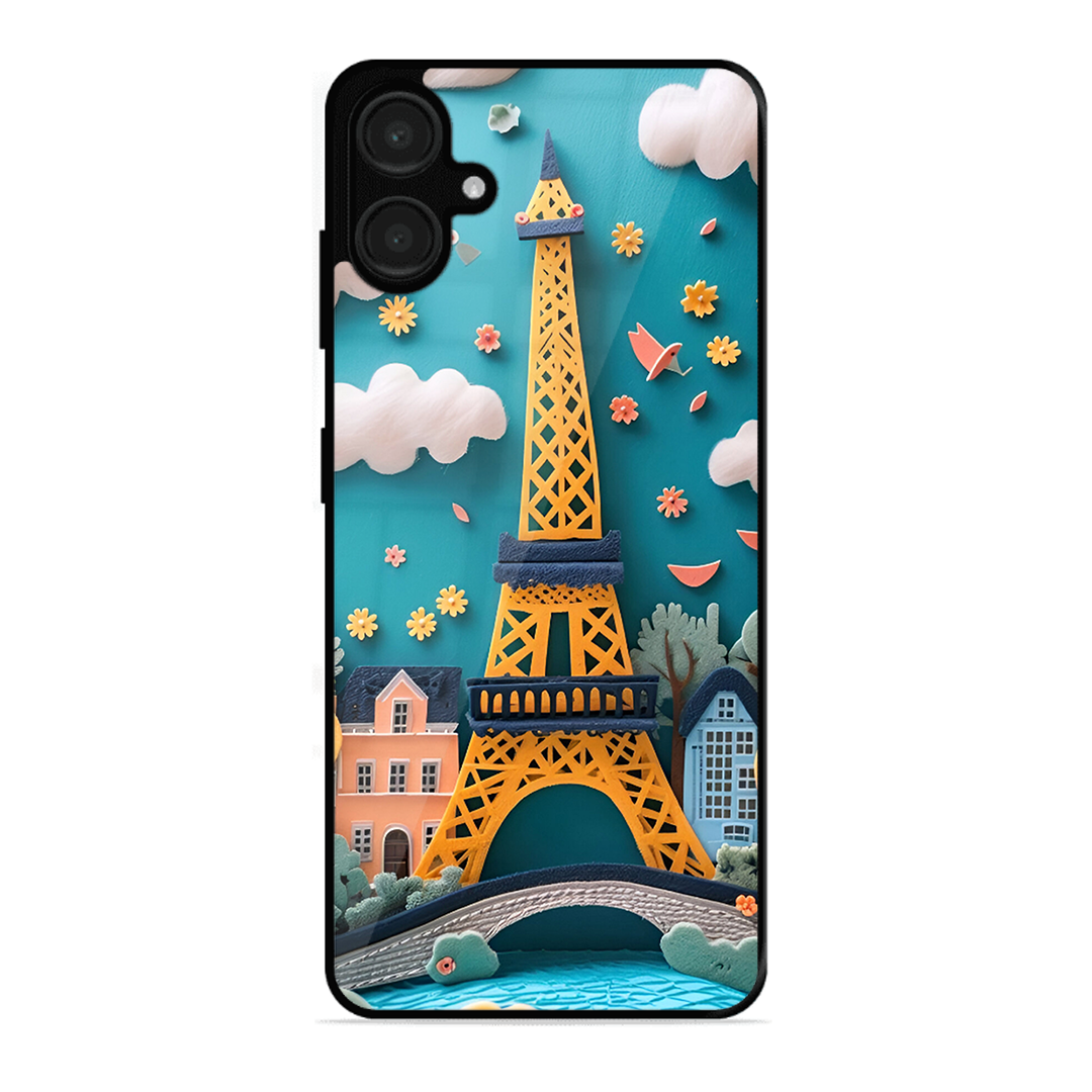 Eiffel Tower Printed Protective Phone Cover forSamsung Galaxy A06