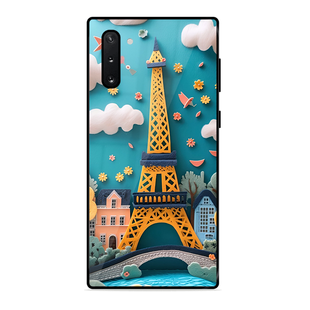Eiffel Tower Printed Protective Phone Cover forSamsung Galaxy Note 10