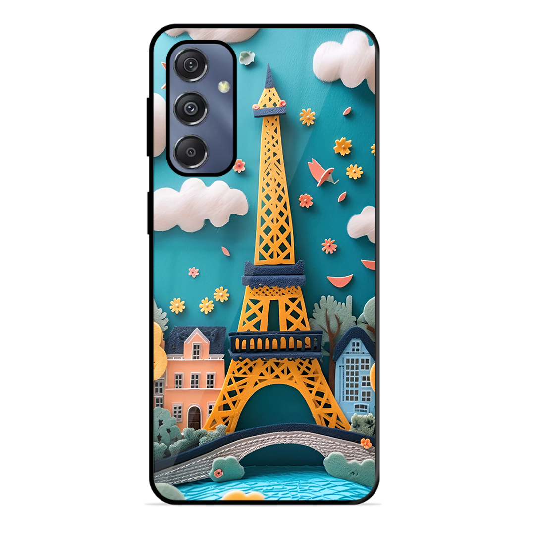 Eiffel Tower Printed Protective Phone Cover forSamsung Galaxy S23 Fe 5G