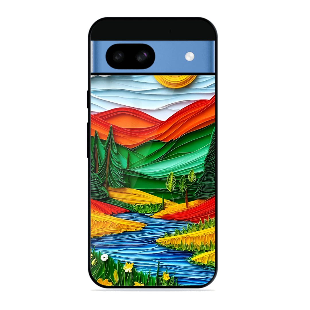 Lake Beauty Printed Protective Phone Cover for Google Pixel 8A