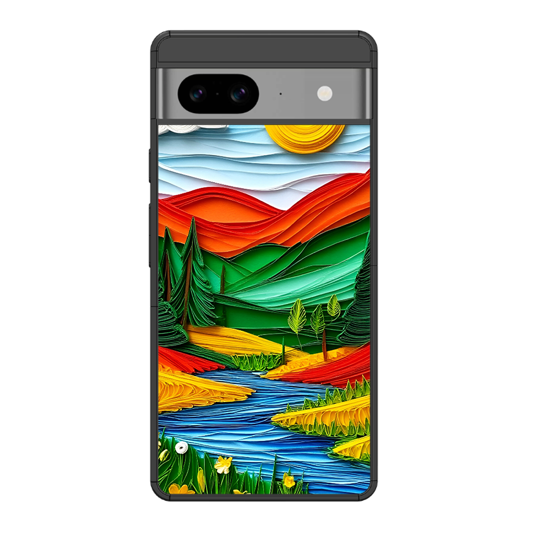 Lake Beauty Printed Protective Phone Cover for Google Pixel 8
