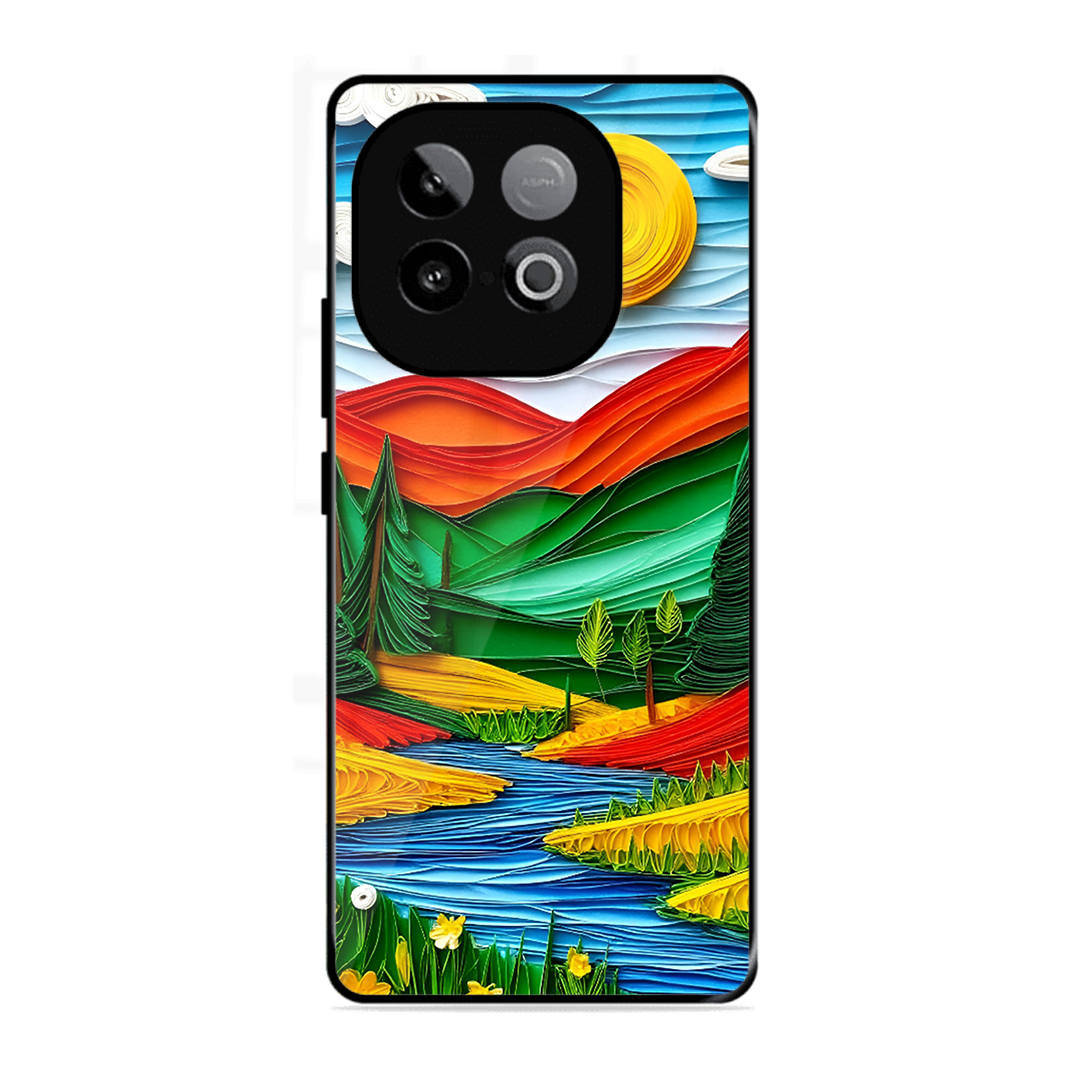 Lake Beauty Printed Protective Phone Cover for Iqoo Neo 10 5G