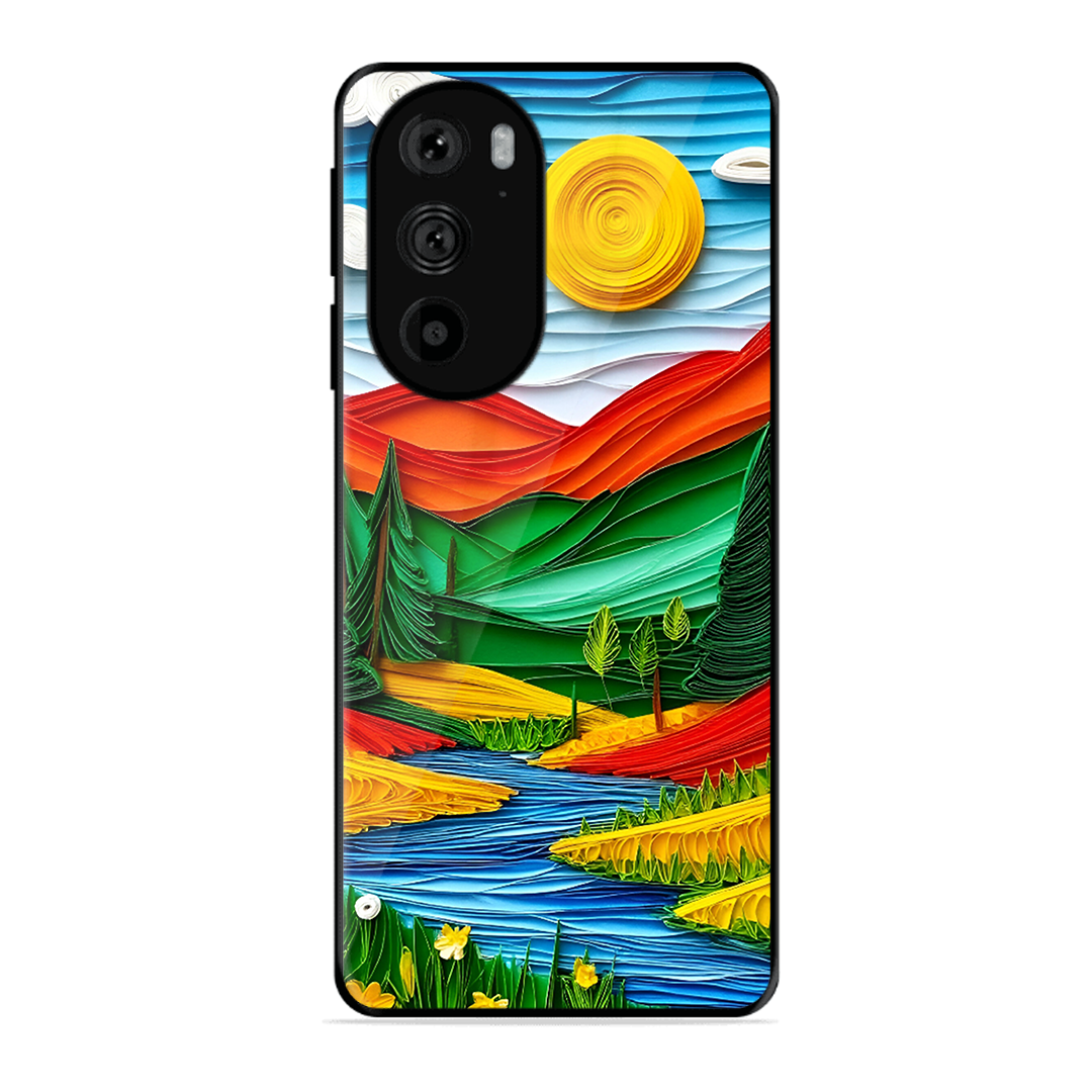 Lake Beauty Printed Protective Phone Cover for Motorola Edge 30 Pro