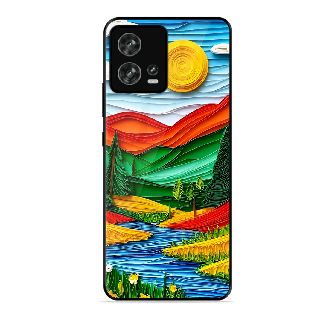 Lake Beauty Printed Protective Phone Cover for Motorola Moto Edge 30 Fusion