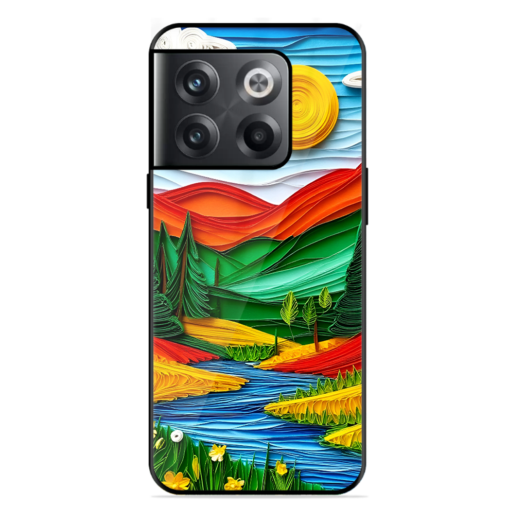 Lake Beauty Printed Protective Phone Cover for Oneplus 10T 5G