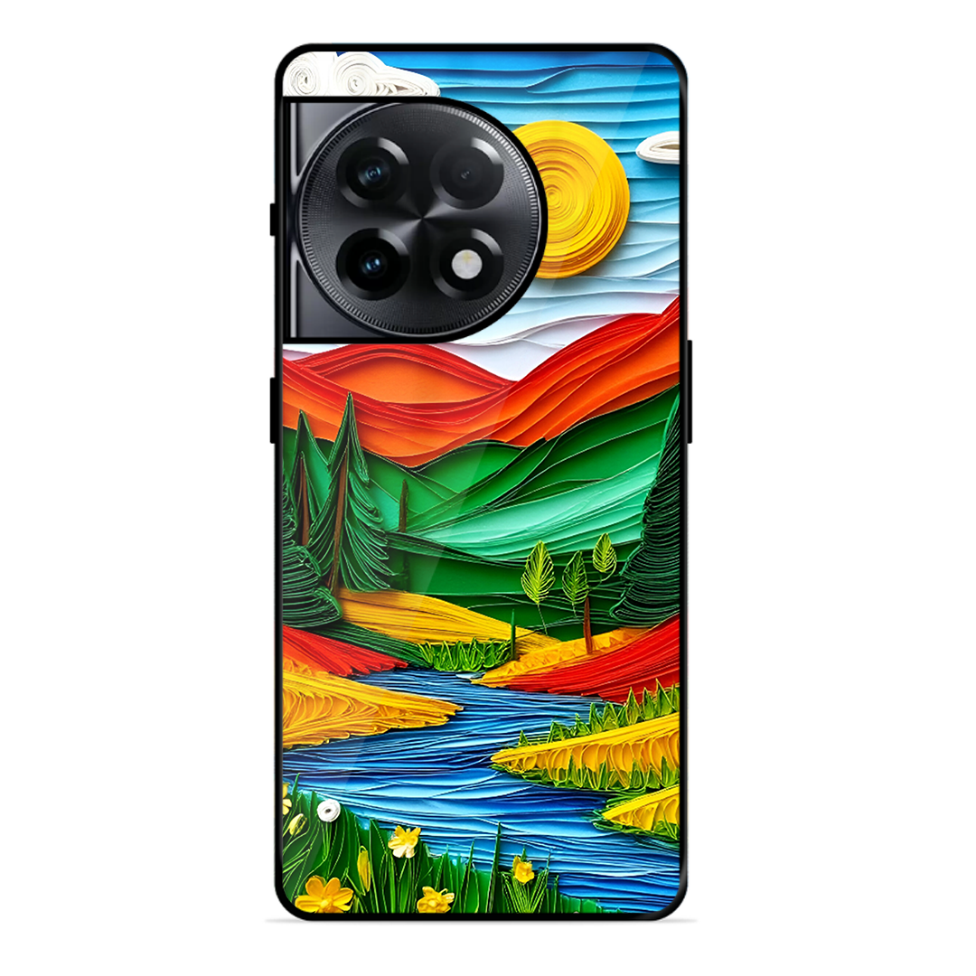 Lake Beauty Printed Protective Phone Cover for Oneplus 11R 5G
