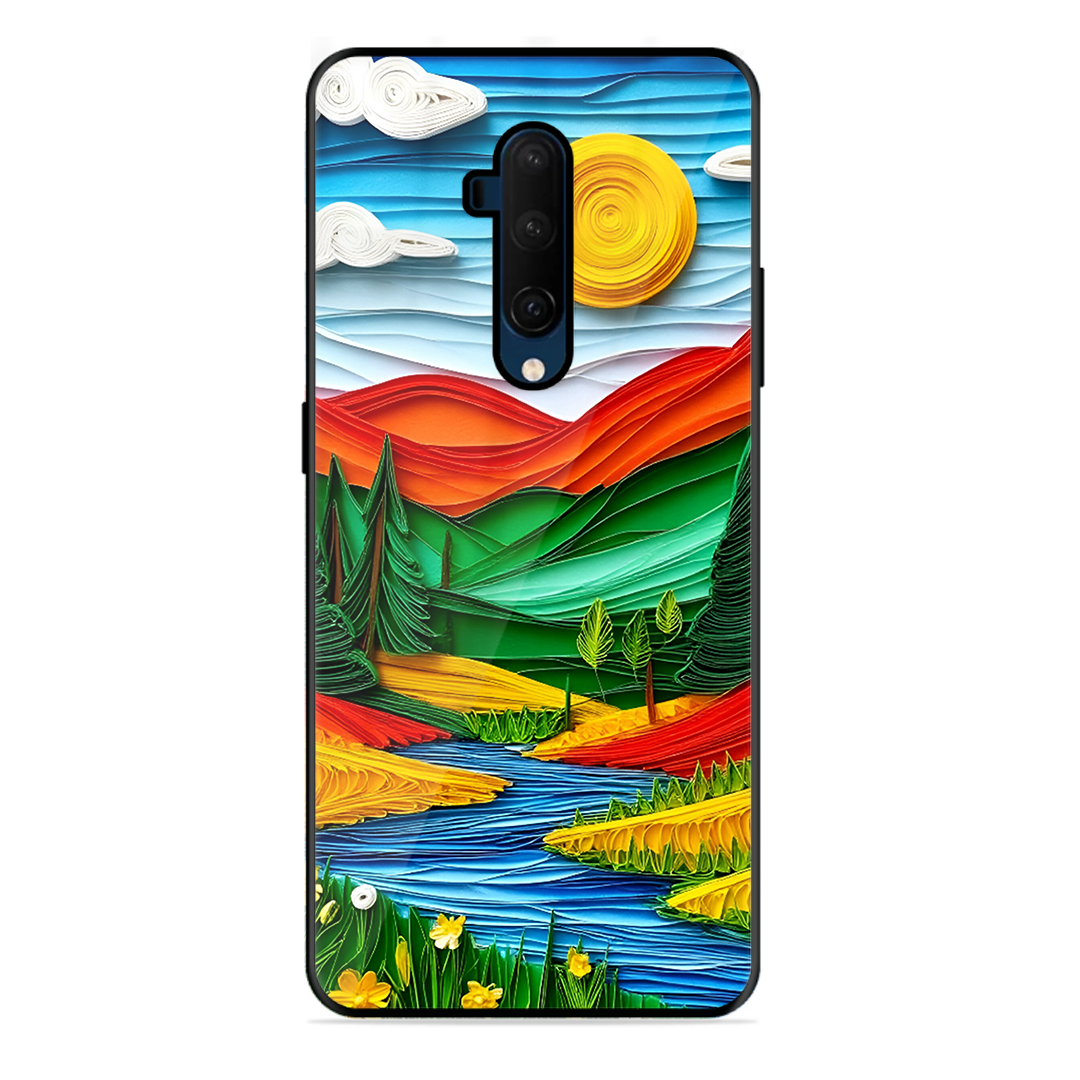 Lake Beauty Printed Protective Phone Cover for Oneplus 7T Pro