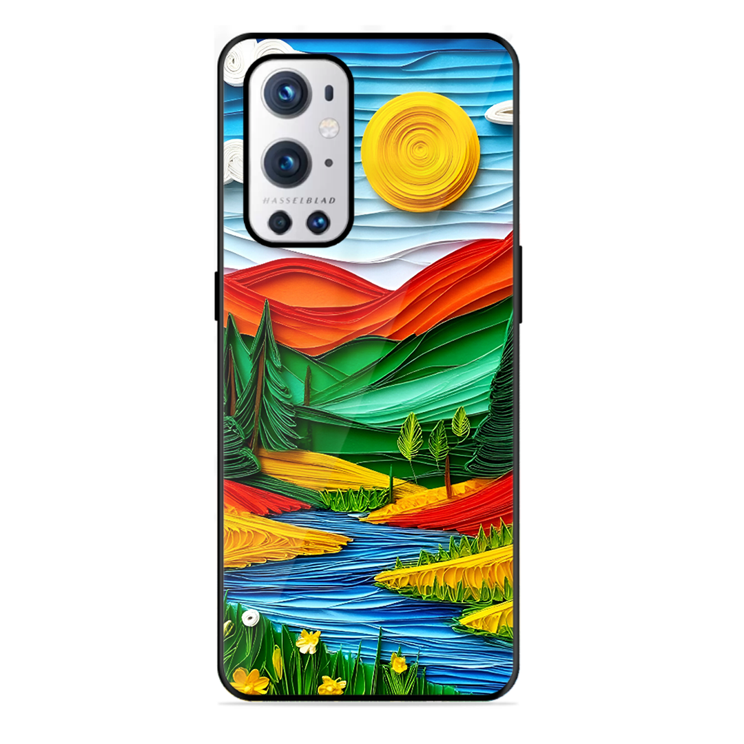 Lake Beauty Printed Protective Phone Cover for Oneplus 9 Pro 5G