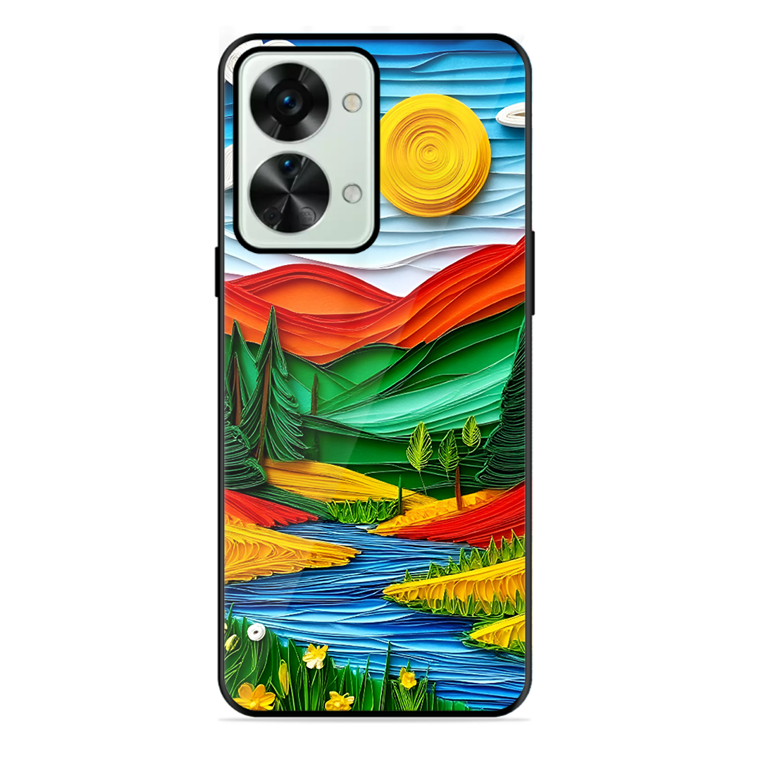 Lake Beauty Printed Protective Phone Cover for Oneplus Nord 2T 5G