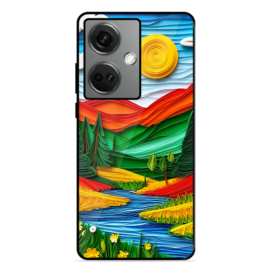 Lake Beauty Printed Protective Phone Cover for Oneplus Nord Ce 3 5G
