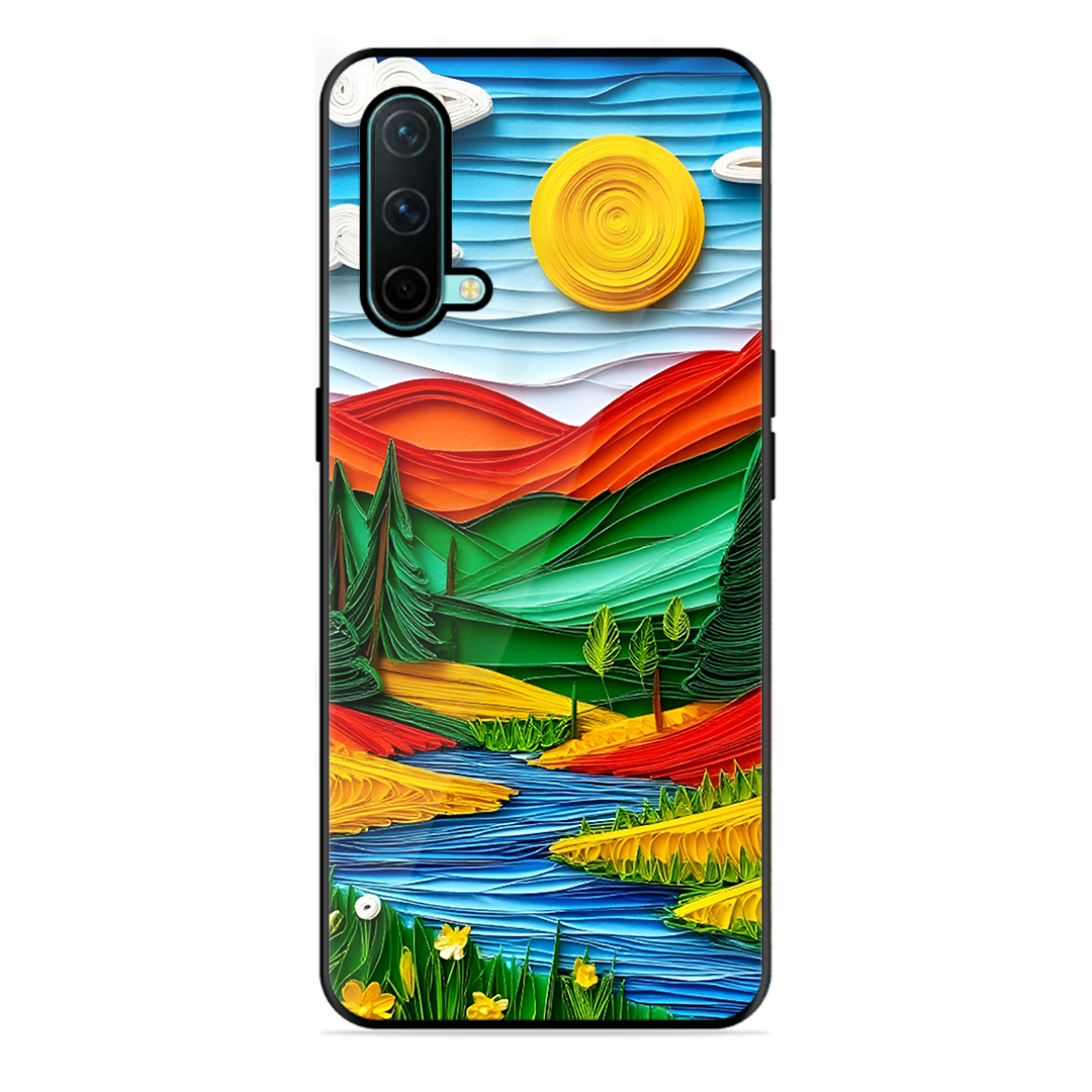 Lake Beauty Printed Protective Phone Cover for Oneplus Nord Ce 5G