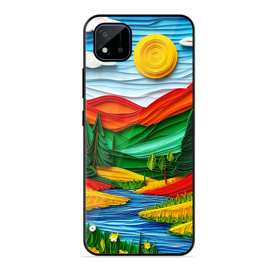 Lake Beauty Printed Protective Phone Cover for Realme C11 2021