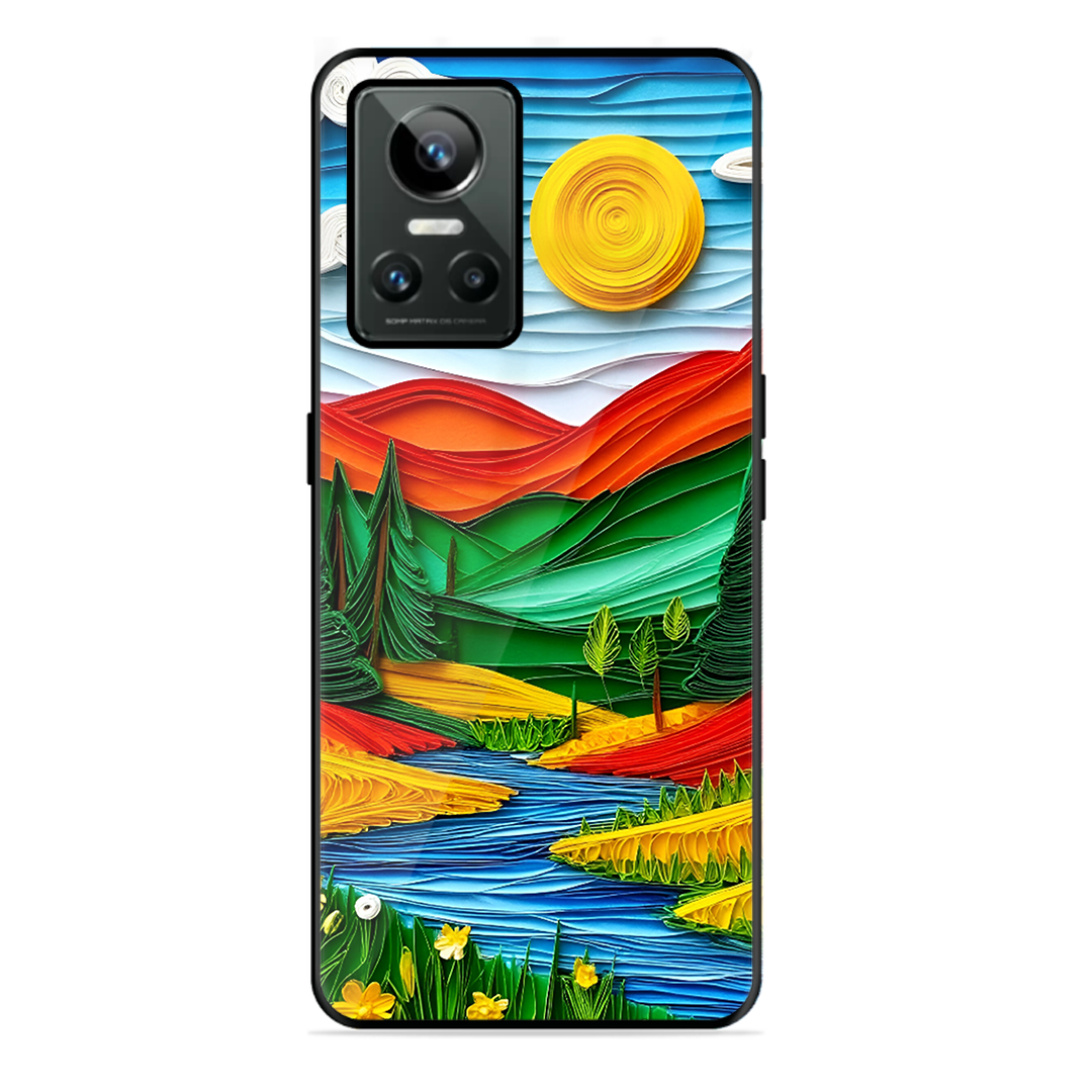Lake Beauty Printed Protective Phone Cover for Realme Gt Neo 3