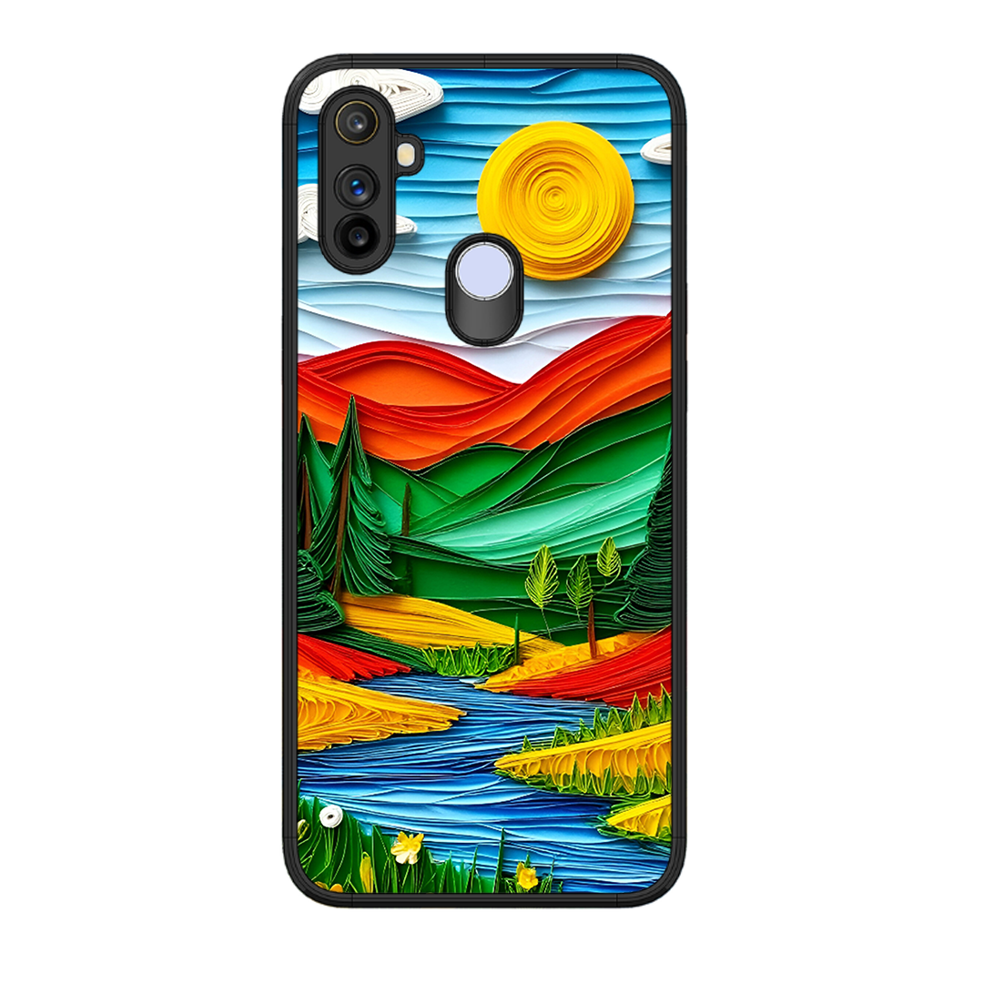 Lake Beauty Printed Protective Phone Cover for Realme Narzo 20A