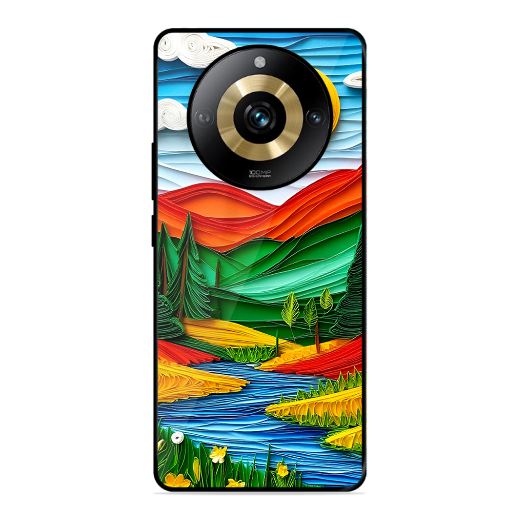Lake Beauty Printed Protective Phone Cover for Realme Narzo 60 Pro 5G