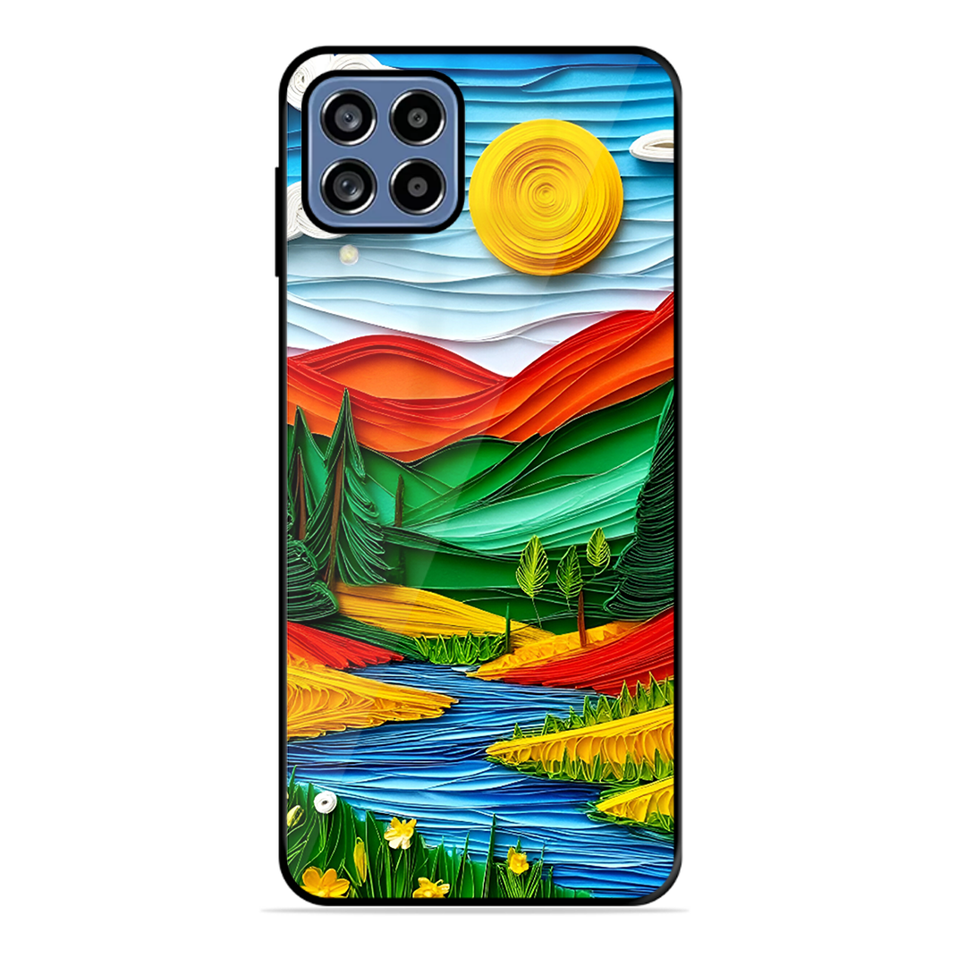 Lake Beauty Printed Protective Phone Cover for Samsung Galaxy A22 4G