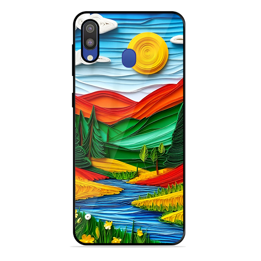 Lake Beauty Printed Protective Phone Cover for Samsung Galaxy M20