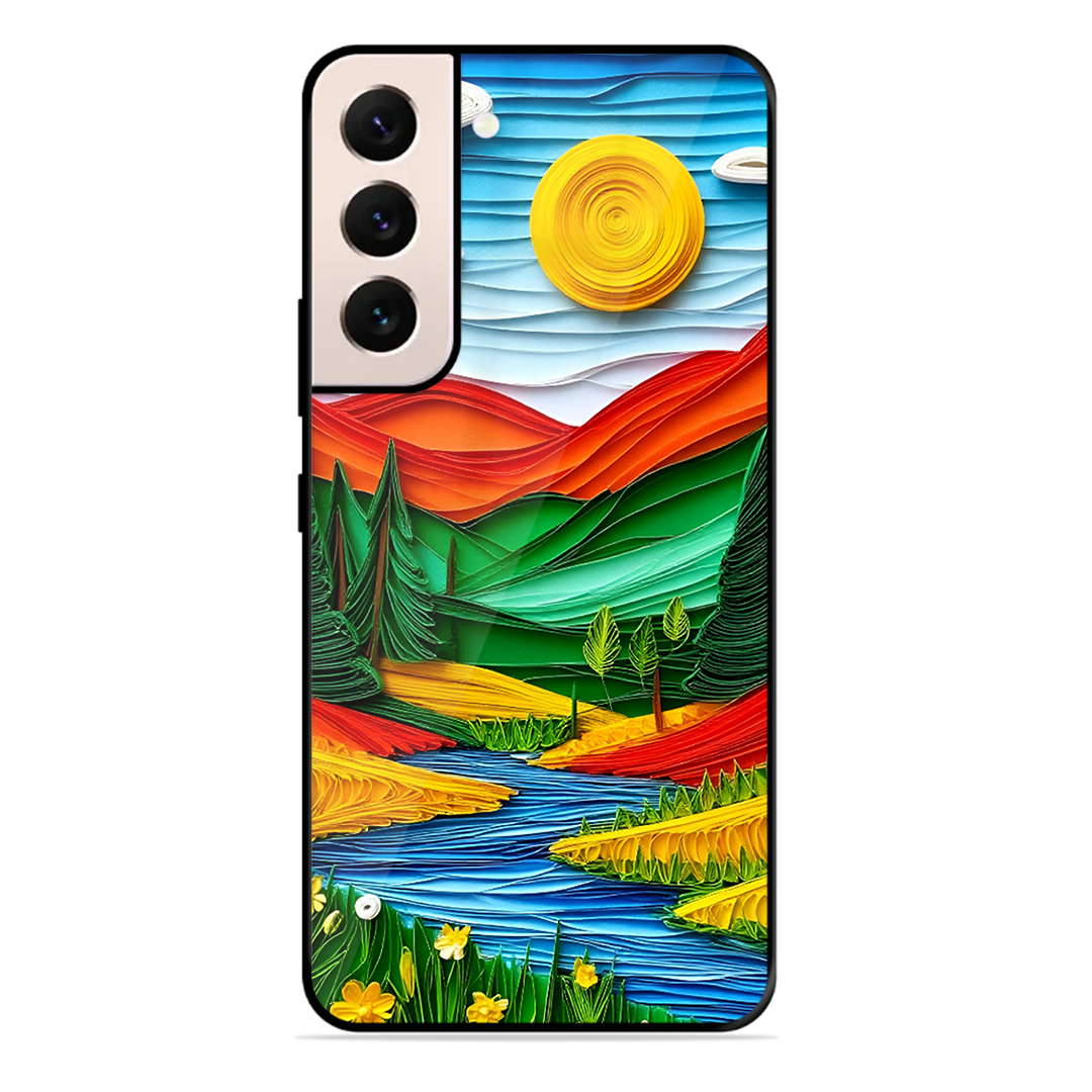 Lake Beauty Printed Protective Phone Cover for Samsung Galaxy S21 5G