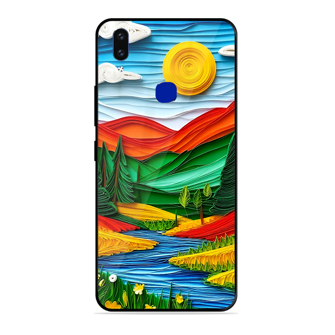 Lake Beauty Printed Protective Phone Cover for Vivo V9 Youth