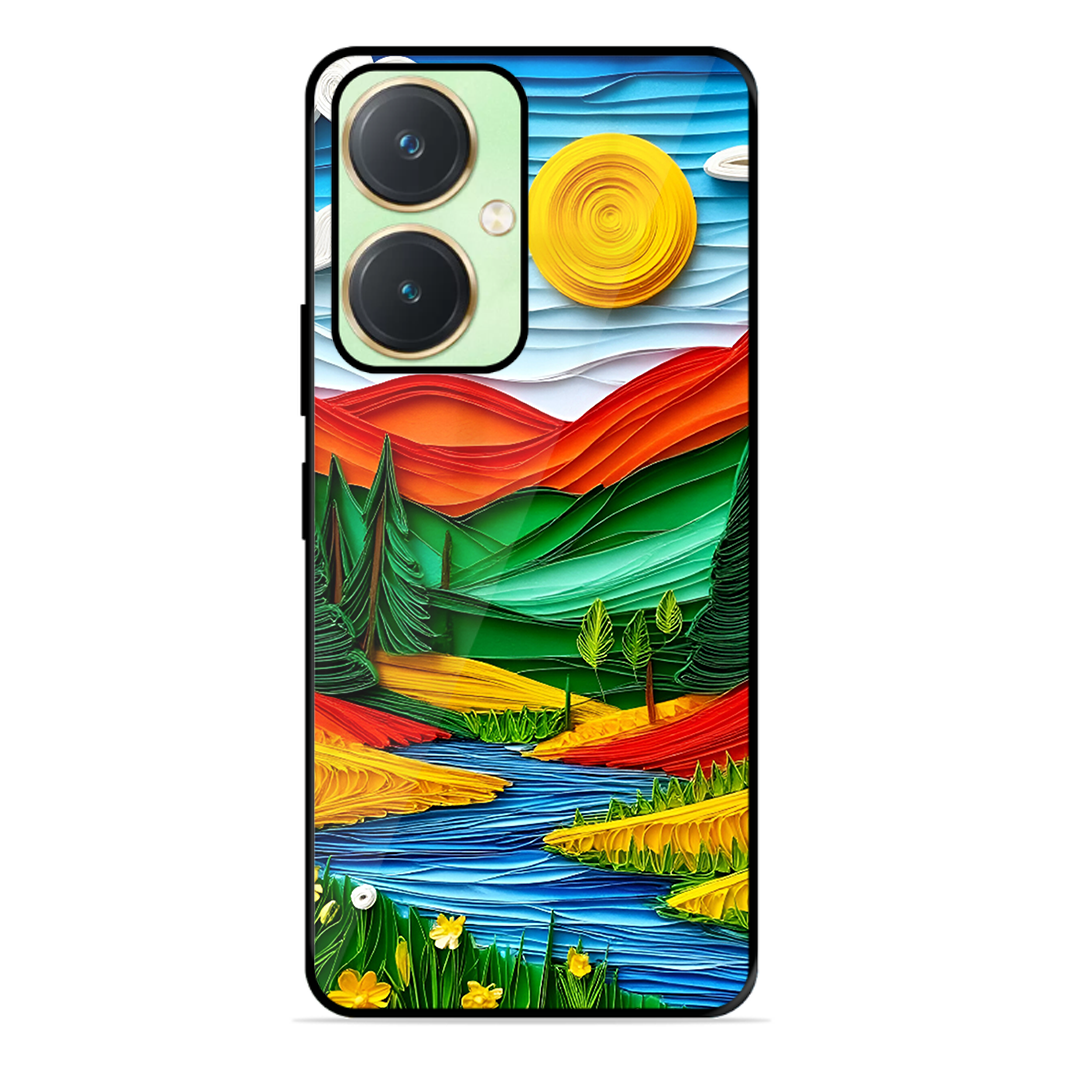 Lake Beauty Printed Protective Phone Cover for Vivo Y27