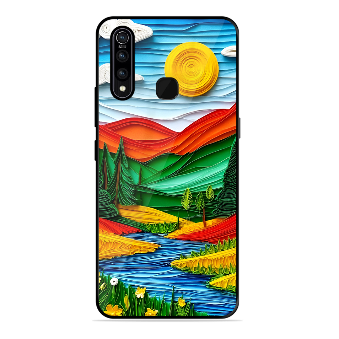 Lake Beauty Printed Protective Phone Cover for Vivo Z1 Pro