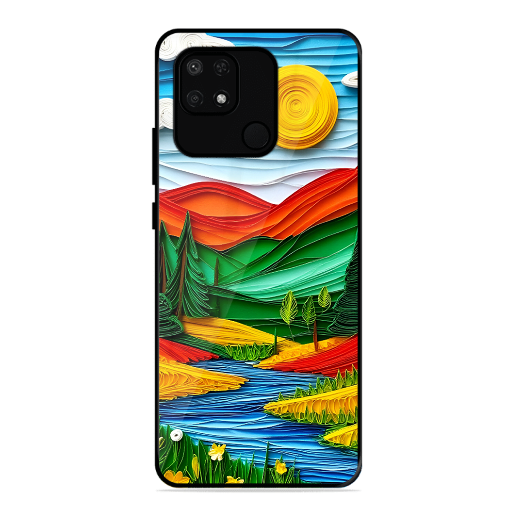 Lake Beauty Printed Protective Phone Cover for Xiaomi Redmi 10 Power