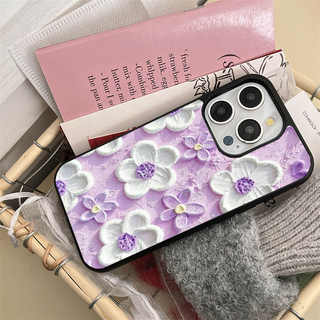 Blossom Bash Floral Acrylic Printed Protective Case