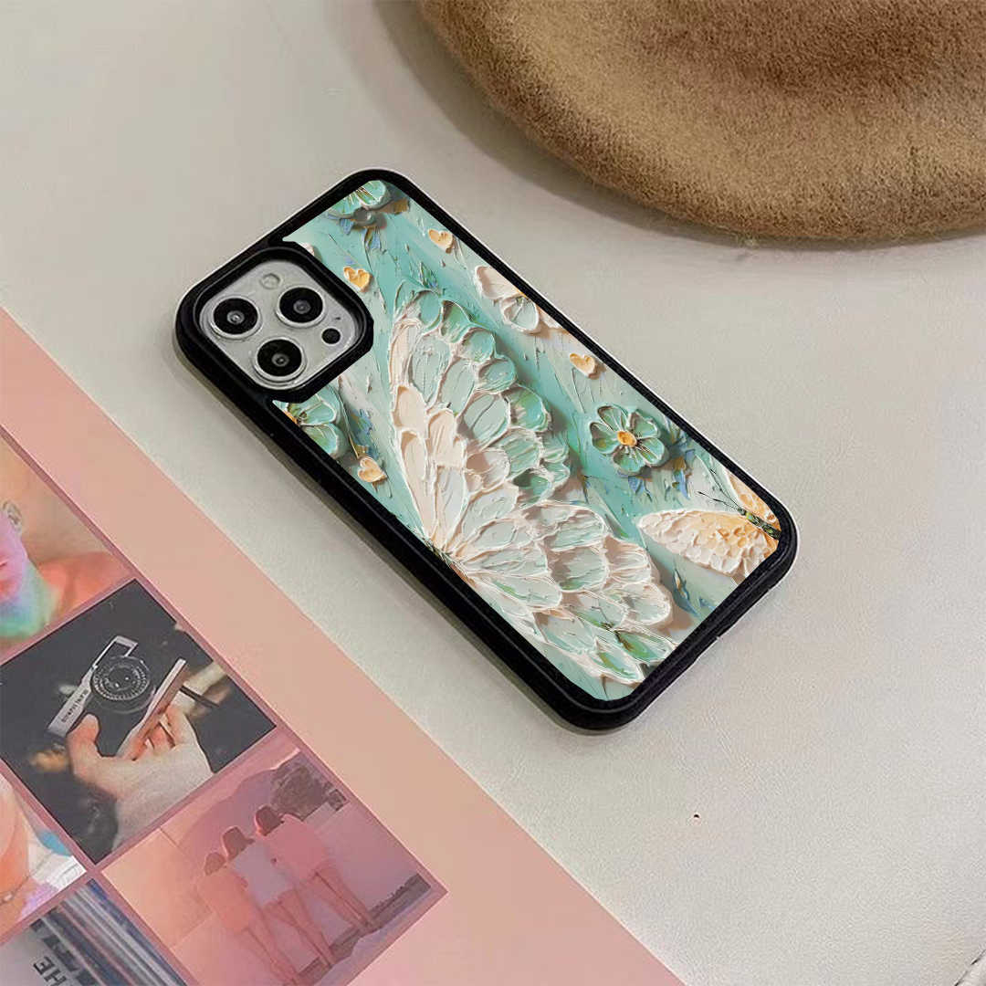 Ocean Fly Floral Acrylic Printed Protective Case