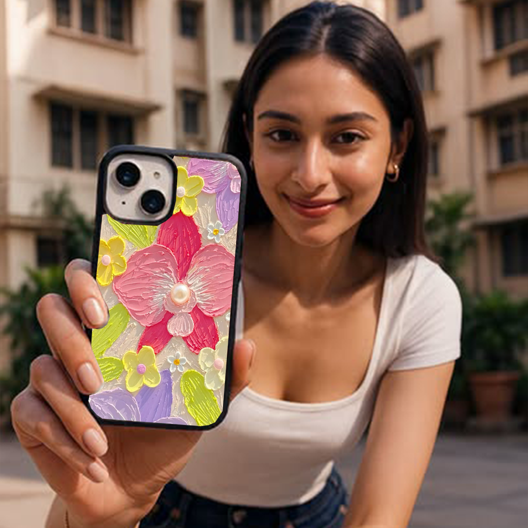 Vivid Meadow Floral Acrylic Printed Protective Case