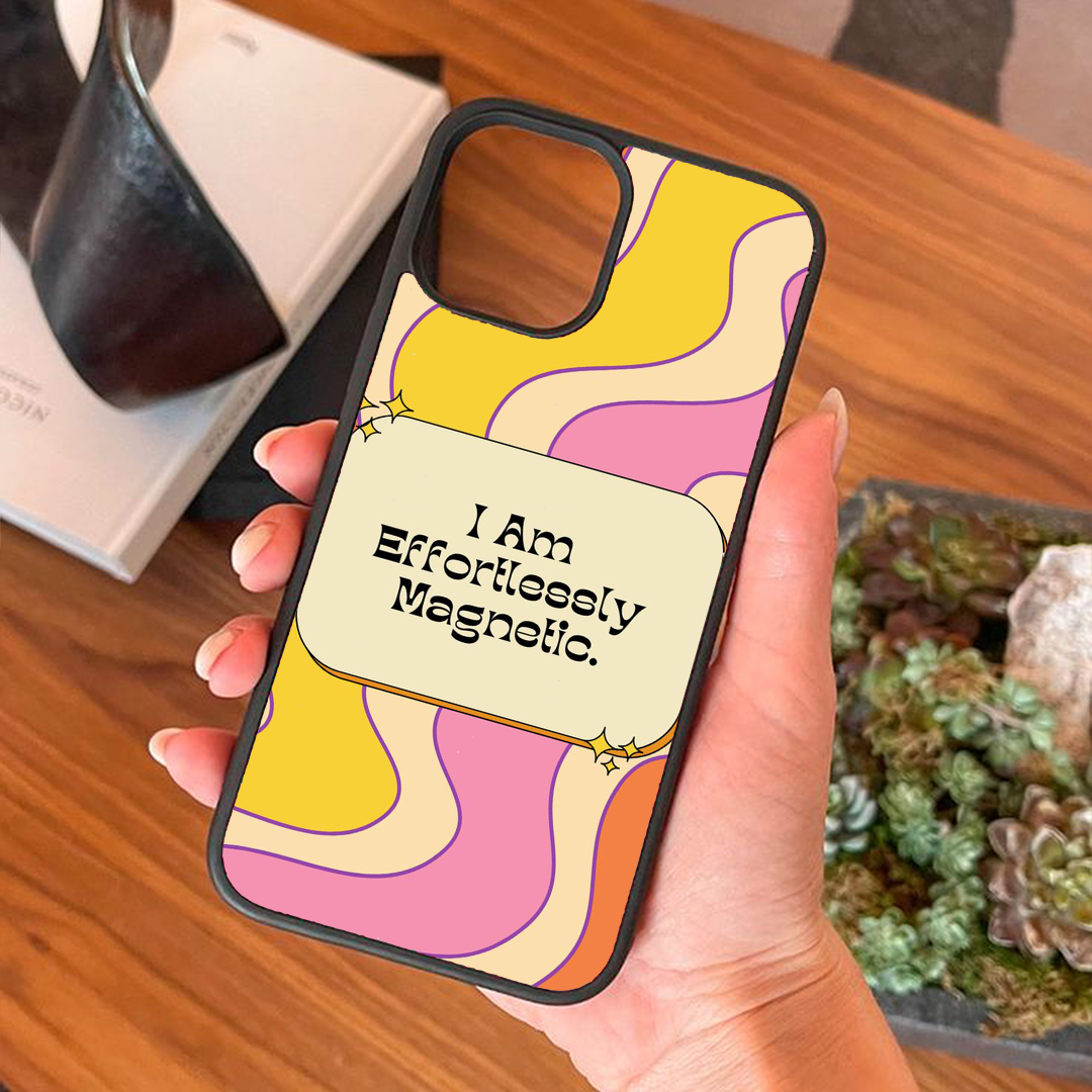 Efforlessly Magnetic Printed Protective Case