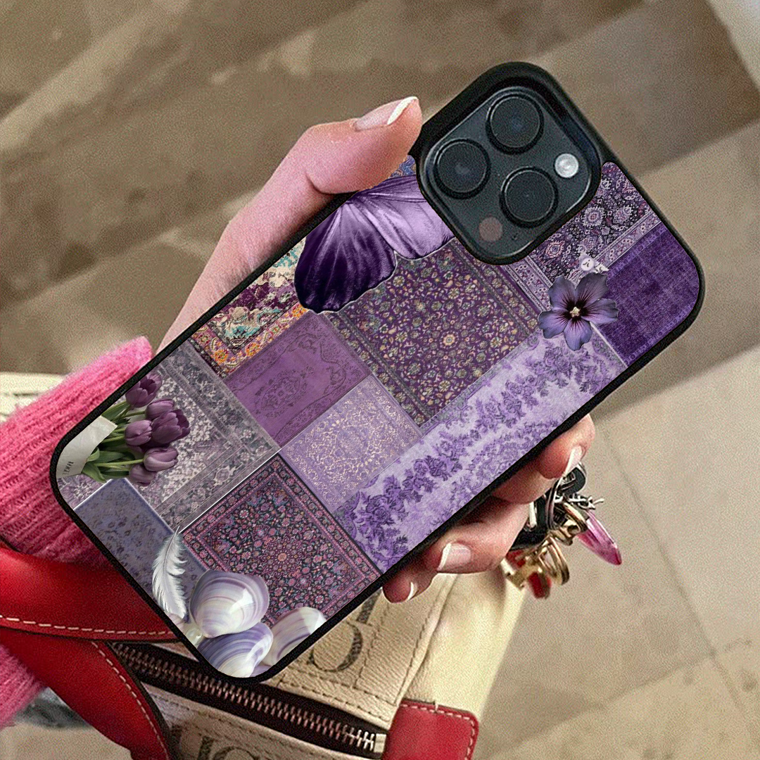 Persian Lavender Bloom Protective Phone Case Back Cover