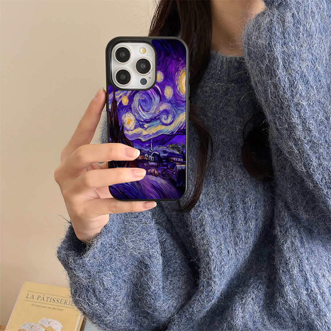 Trip Dark VanGoghh Printed Protective Case