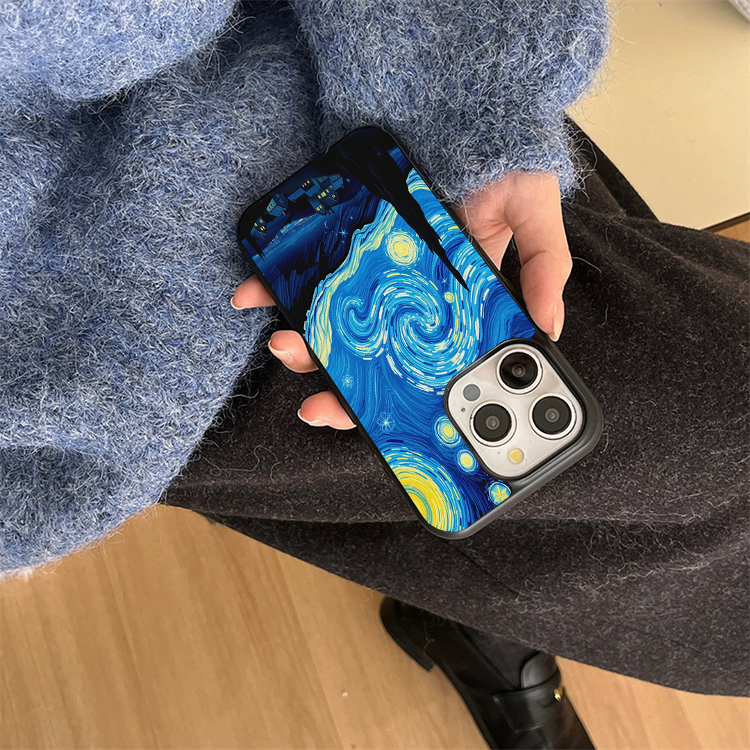 VanGoghh Vin Printed Protective Case