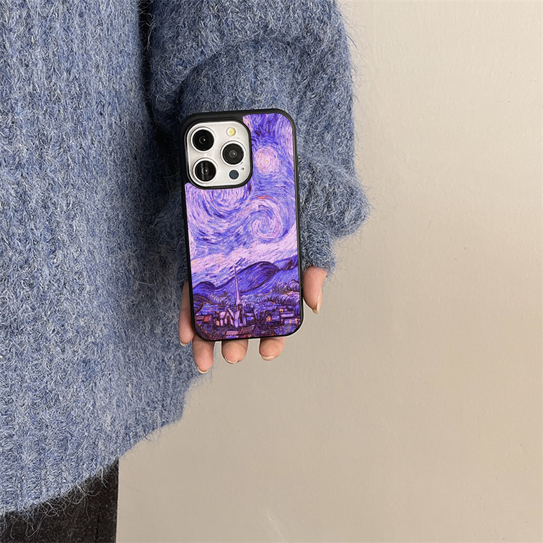 Arty VanGoghh Printed Protective Case