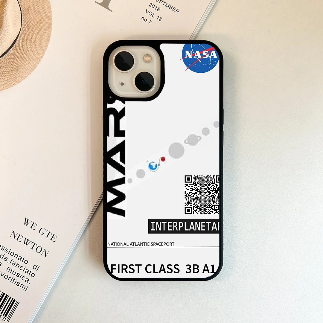 Mars Interplane Protective Phone Case Back Cover
