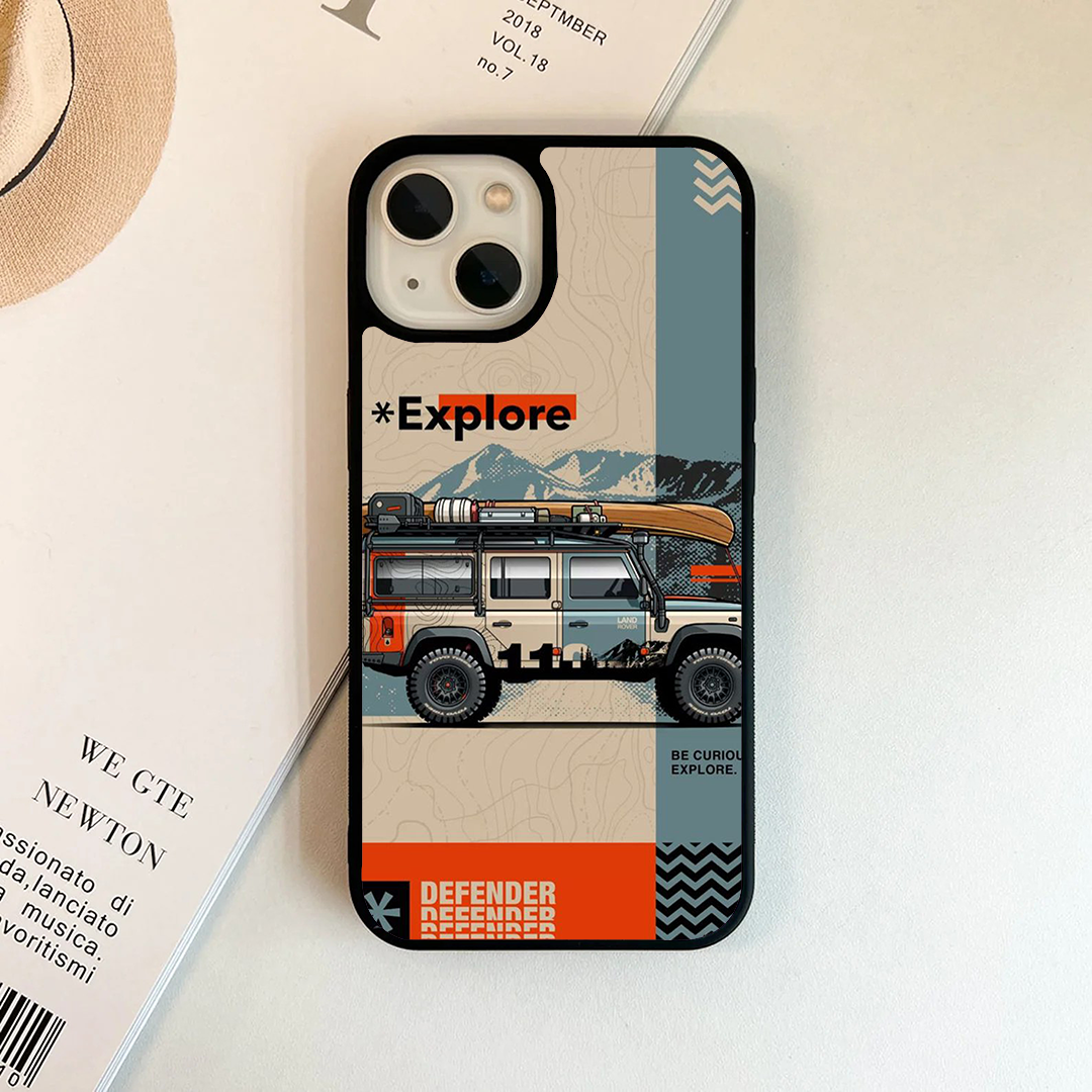 Explore Defender Protective Phone Case Back Cover