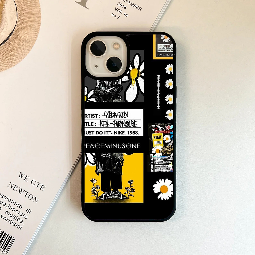 Peace Minus One Protective Phone Case Back Cover