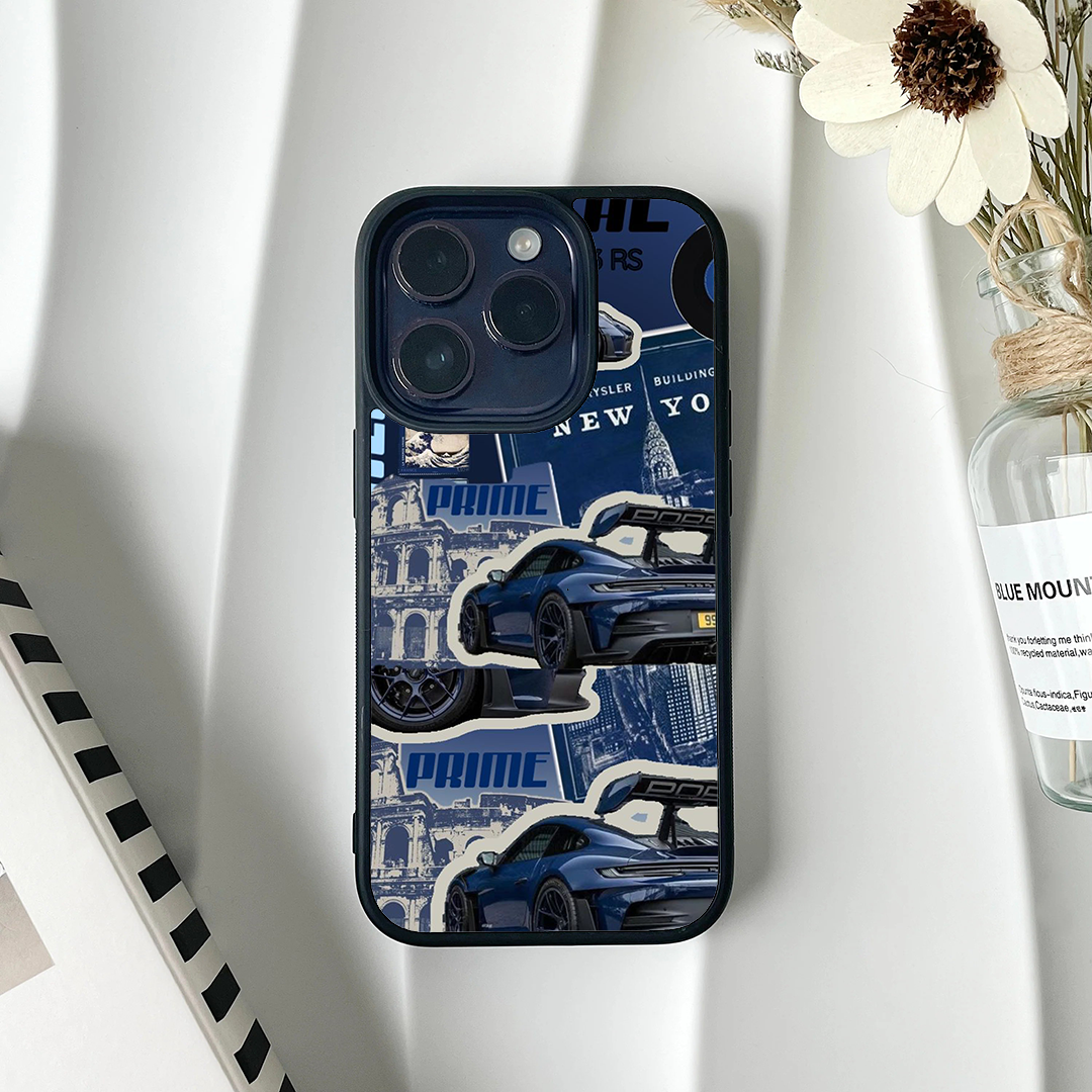 Prime Porsche Protective Phone Case Back Cover