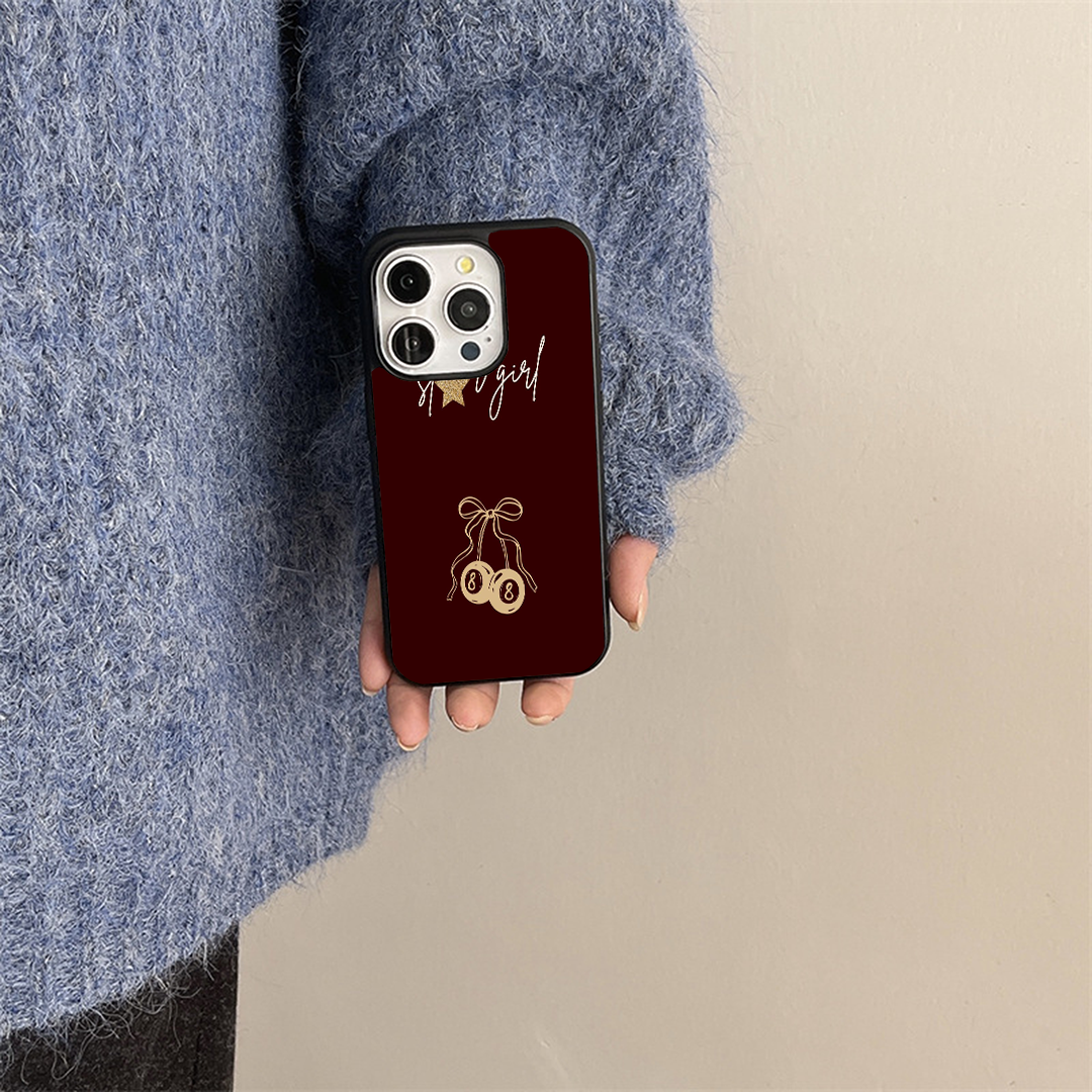 Cherry Star Girl Protective Phone Case Back Cover