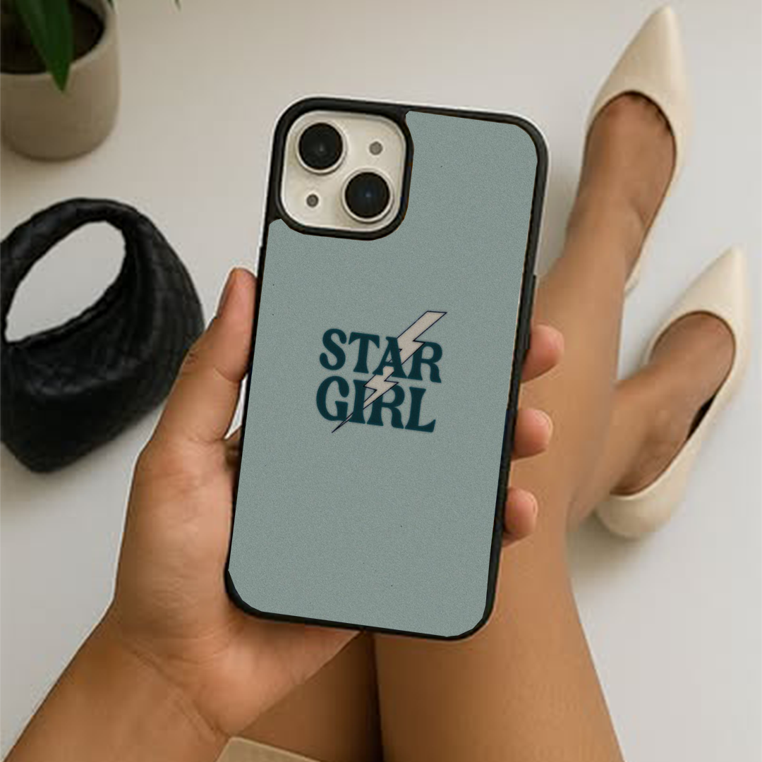 Thunder Star Girl Protective Phone Case Back Cover