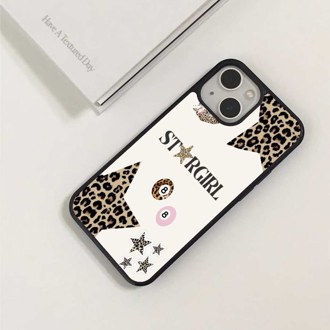 Twin Star Girl Protective Phone Case Back Cover