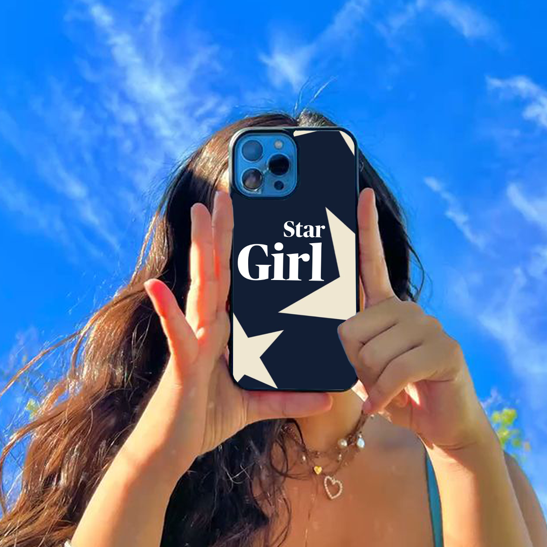 Big Star Girl Protective Phone Case Back Cover