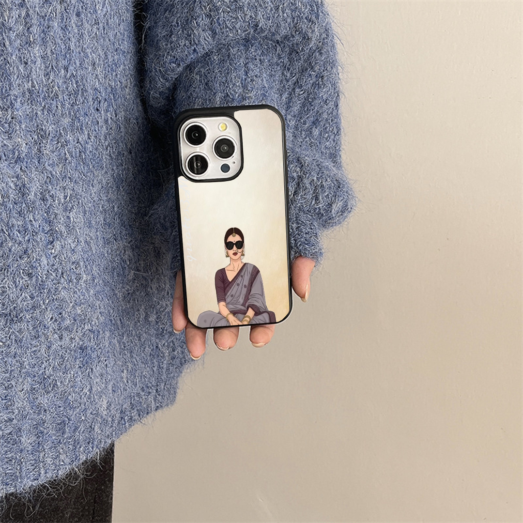 Gota Patti Glow Glossy Protective Case