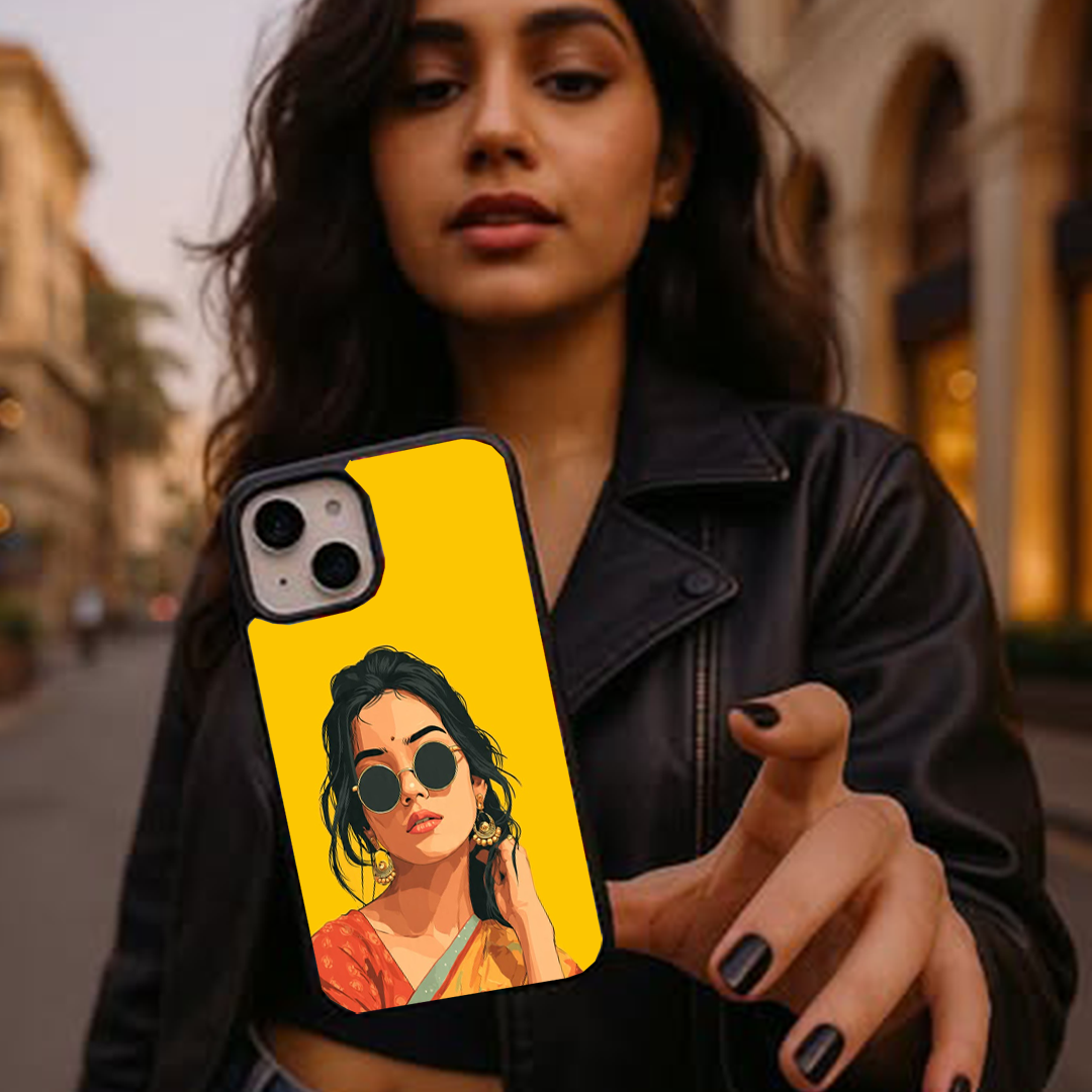 Modern Patola Glossy Protective Case