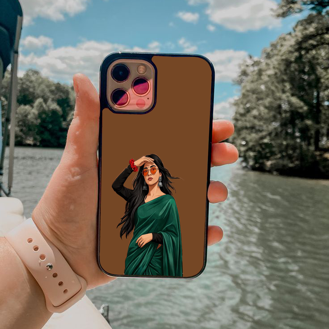 The Dancing Mayur Glossy Protective Case