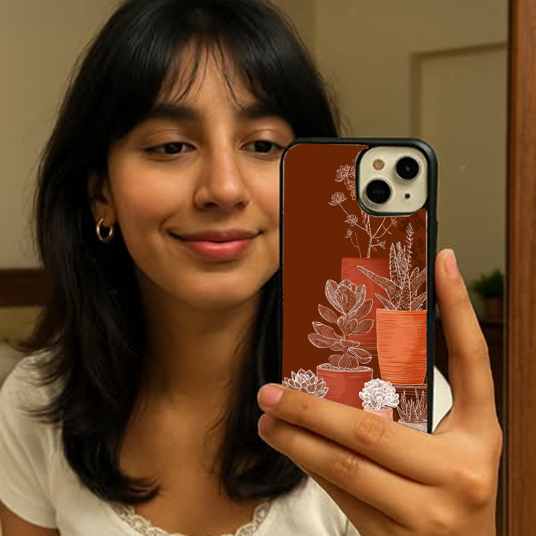 Afterglow Knit Protective Glass Case
