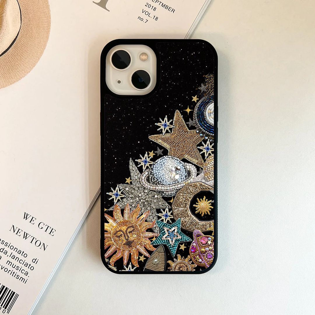 Galactic Charm Glass case – S A A B O O Galactic Charm Glass case – S A A B O O