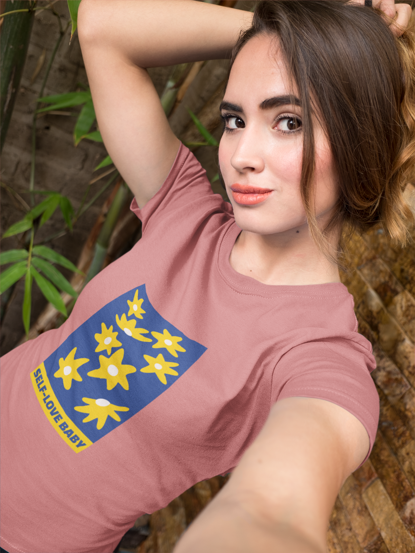 Self Love Baby Printed Coral Unisex T-Shirt