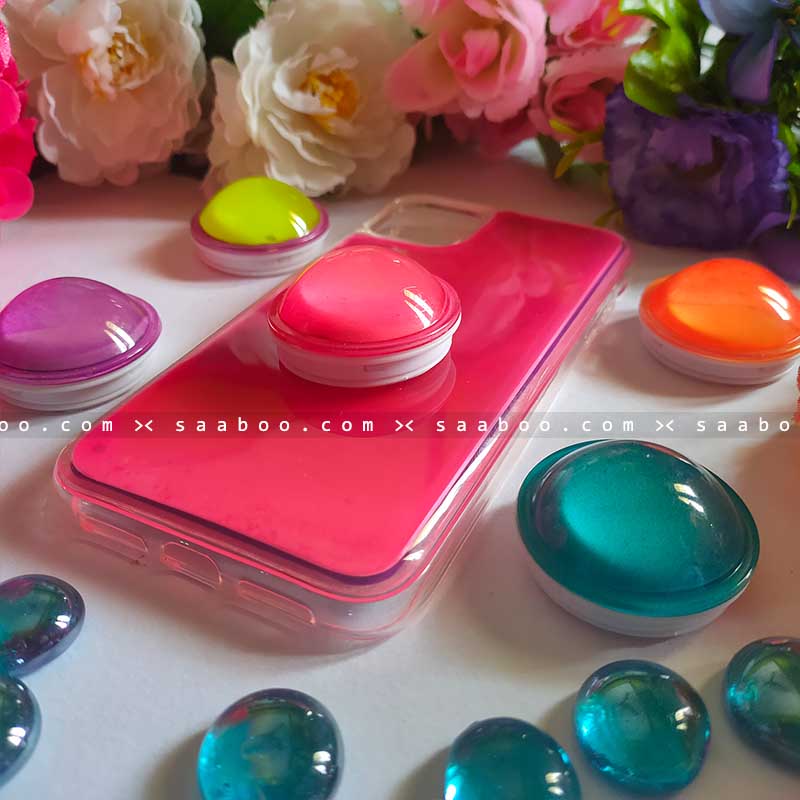 Pink Neon Gripper Case