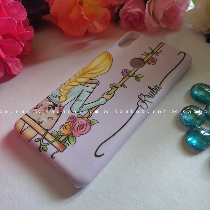 Light Hair Girl Wave Name Case